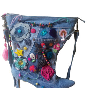 Art Deco High Heel Bag