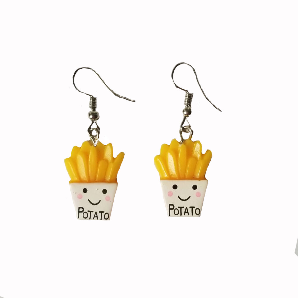 French Fries Earrings $10.00