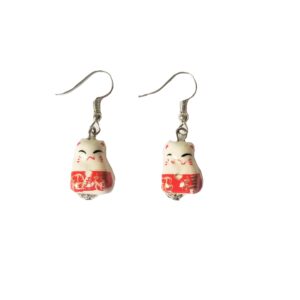 Lucky Cat Earrings