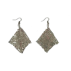 Silver Wavy Earrings