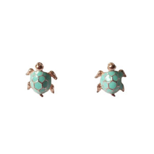 Turquoise Turtle Earrings